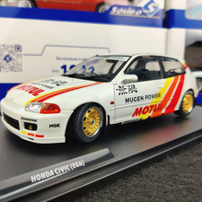 VOITURE SOLIDO HONDA CIVIC EG6 MUGEN RACING 1992 1:18 NEUF BOITE S1810404