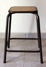 Tabouret vintage industriel