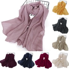 Muslim Women Hijab  Scarf Headscarf Shawls Stoles Wrap Scarves 180*80cm