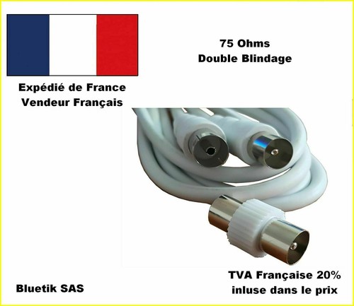 Câble coax coaxial - , d'antenne