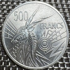 PIECE DE 500  FRANCS AFRIQUE