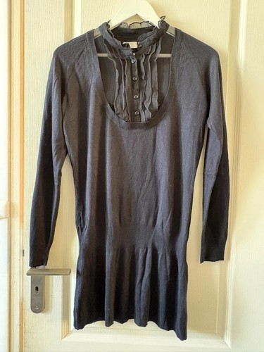 Robe bel air noire soie - robe,