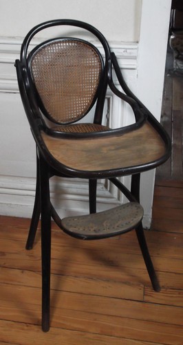 Chaise haute thonet - thonet, bois