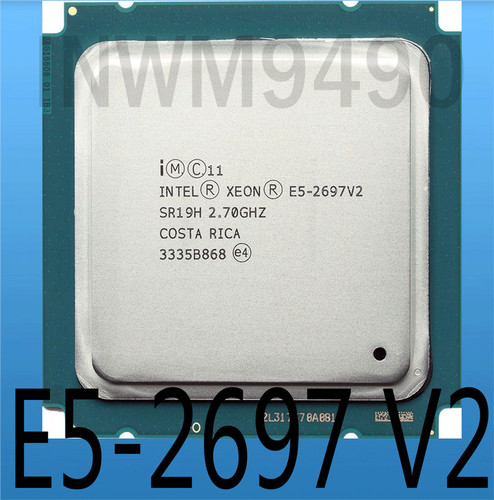Intel xeon 2697 - xeon, v2
