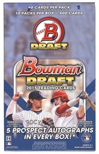2015 Bowman Draft ~ HUGE