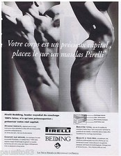 ADVERTISING ADVERTISING 105 1993 PIRELLI topless mattress