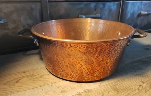 Bassine confiture cuivre - bassine,
