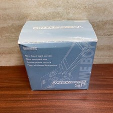 Game Boy Advance SP console (Pearl Blue) From Japan