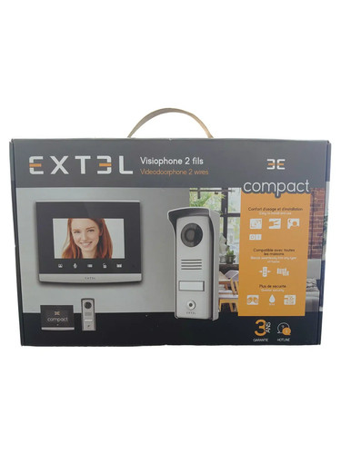 Portier vidéo extel compact - vidéo,