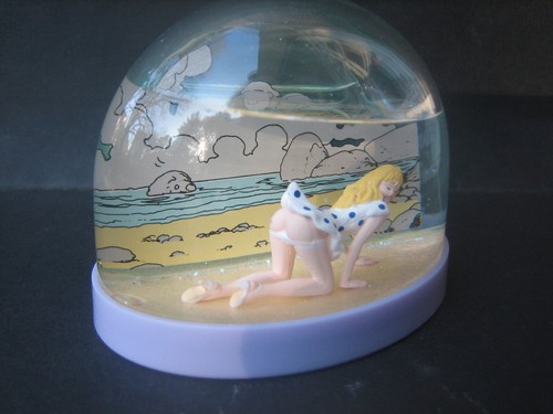 Figurine boule neige miel - à,