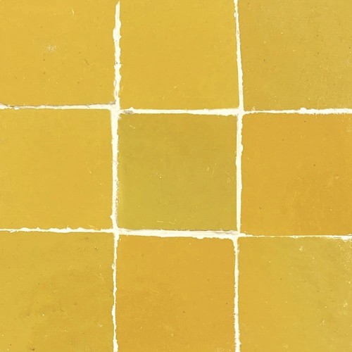 Carrelage jaune cellige - carrelage,