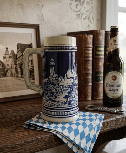 Chope bière vintage gerz - chope,
