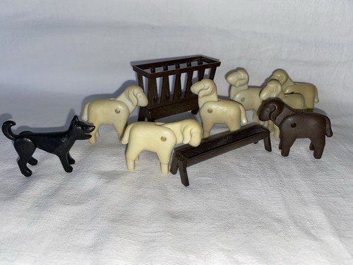 Playmobil moutons chien - playmobil,