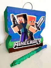Piñata Minecraft Anniversaire