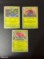 3 Cartes Pokémon Holo Cosmo