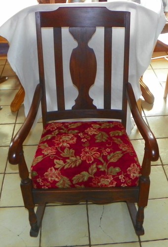 Mahogany rocker rocking - rocker, /