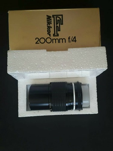 Télé objectif zoom 200mm 4 - objectif,
