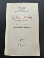 Le Gai Savoir. Fragments