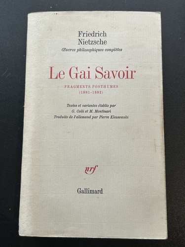 Gai savoir fragments - gai,