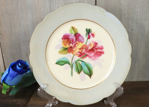 Assiette ancien porcelaine - assiette,