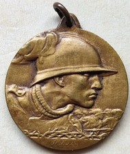 BERSAGLIERI MEDAL INAUGURATION SEAT KINGDOM OF ITALY SAVOY MILITARY 