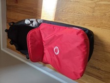 Bugaboo Donkey Bassinet Fabric Red Used Twice 