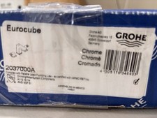 Grohe 2037000A Eurocube 1.2 GPM Widespread Bathroom Faucet  Chrome