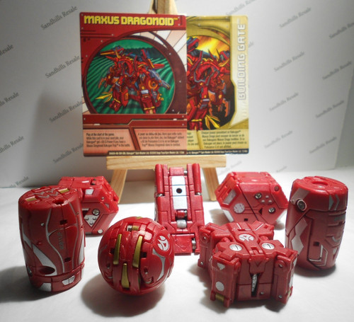 Bakugan maxus dragonoid - dragonoid, 7-in-1