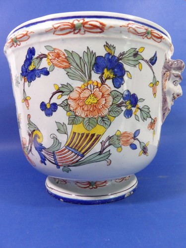 Rouen antique earthenware - rouen?, pot
