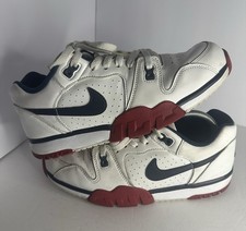 Nike Cross Trainer Low Men's Shoes White Gym Red Obsidian CQ9182-101 Mens Sz 8.5