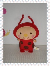 E - Doudou Peluche Coccinelle