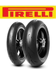 PIRELLI DIABLO ROSSO 4 CORSA 120/70R17 & 180/55R17 TIRE SET KAWASAKI YAMAHA