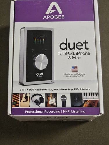 Apogee duet usb audio - apogee,
