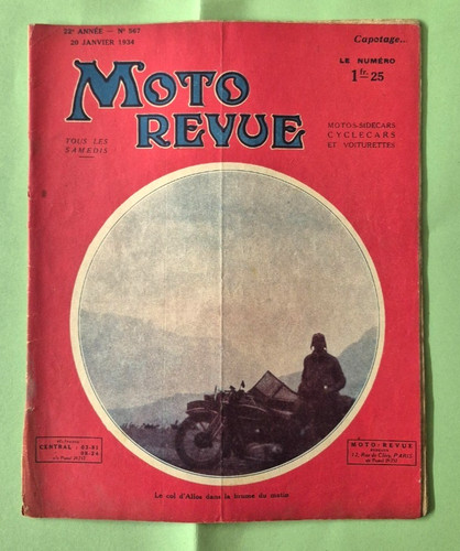 Moto revue 567 01 1934 - ,