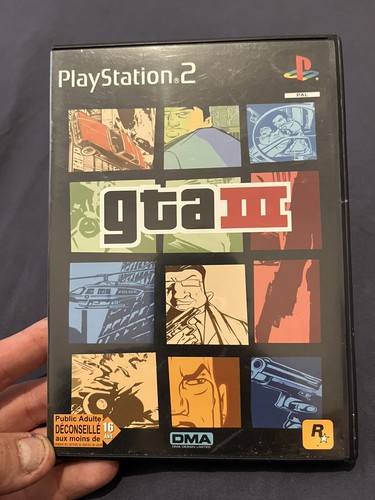 Gta iii ps2 pal complet - gta,