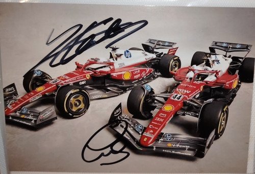 Autograph charles leclerc - leclerc, 1