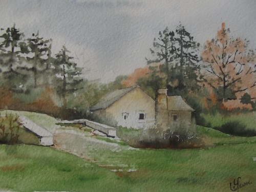 Aquarelle originale signée