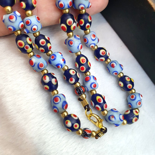 Collier perles style - collier, de