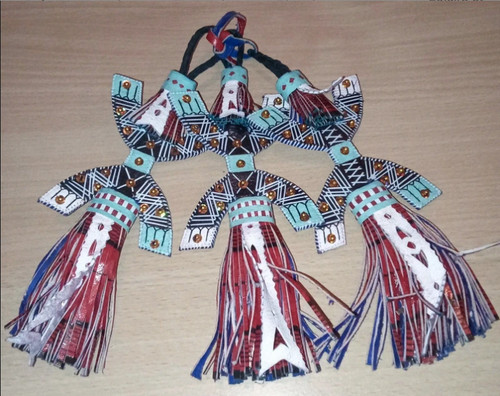 Lot porte clés amulette - porte,