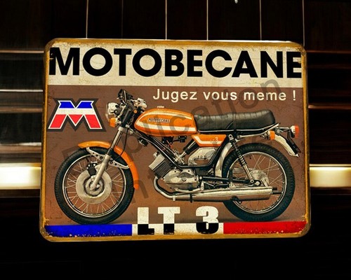 Plaque métal vintage - plaque,