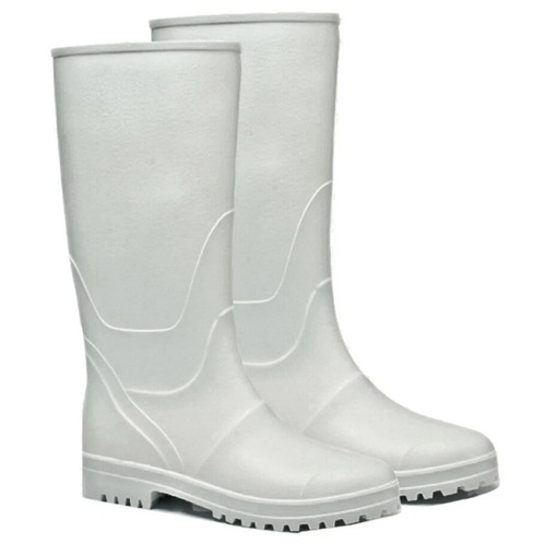 Bottes blanches genoux - blanches,