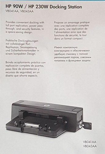 Docking station euro - hp,