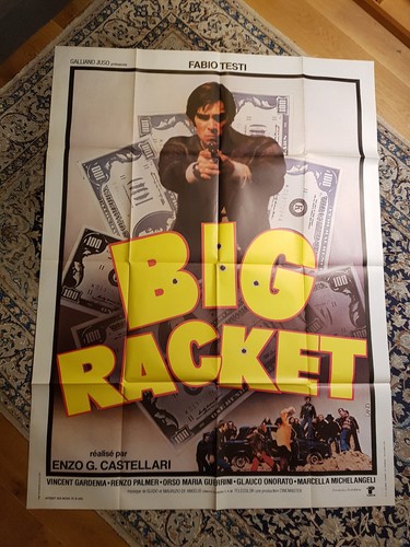 Affiche 1976 big racket - affiche,