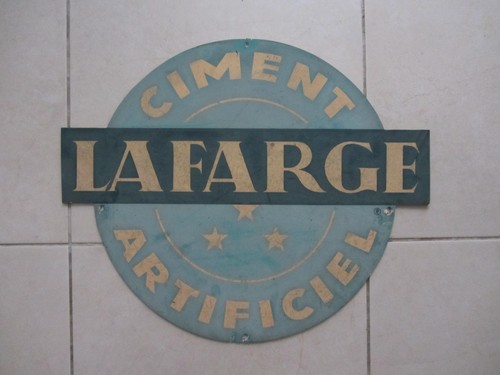 Carton publicitaire plastifié