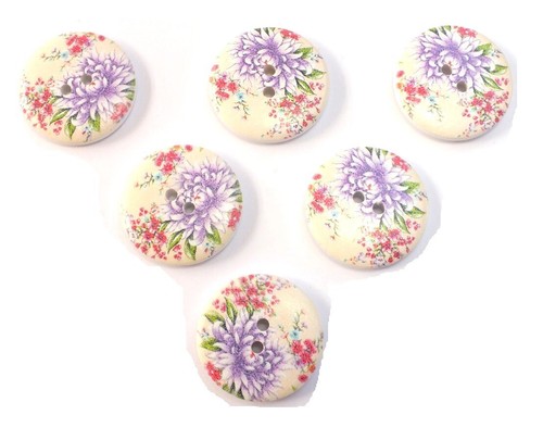 Lot boutons bois - boutons, :