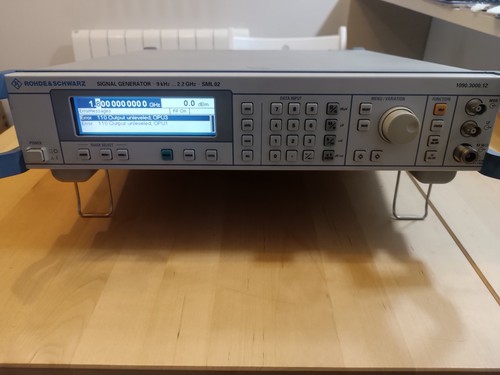 Rohde schwarz sml02 rf - &,