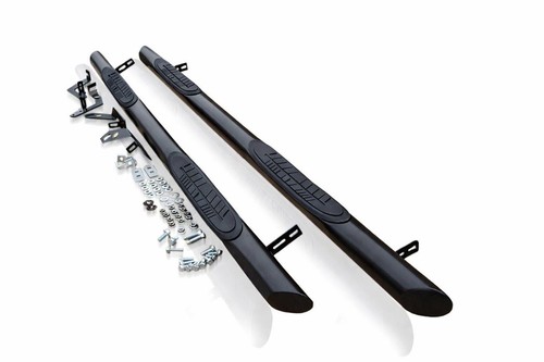 Barres latérales inox noir - barres,