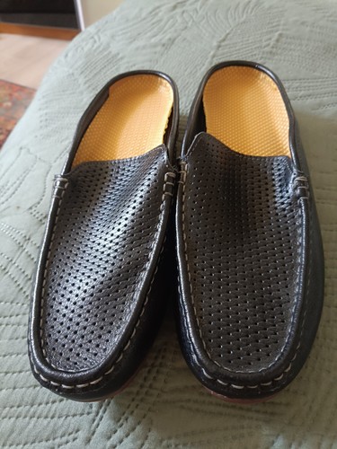Mocassins mule sabot noir - mule,