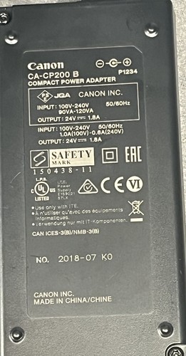 Canon cp200 power - canon, supply