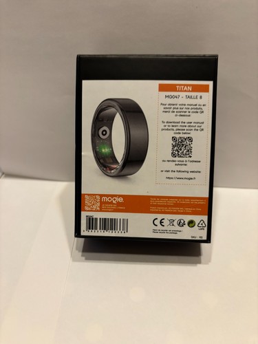 Bague connectée mogie titan - bague,
